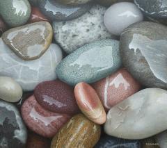 Double polished River stones | 1kg