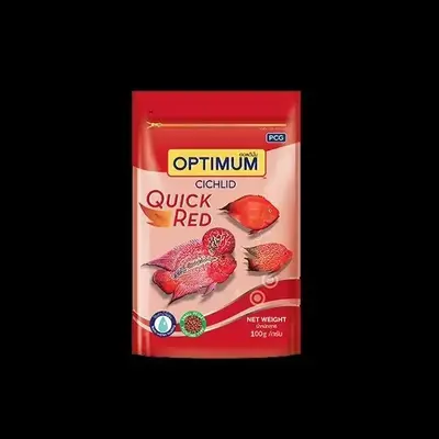 optimum quickred fish food -300g